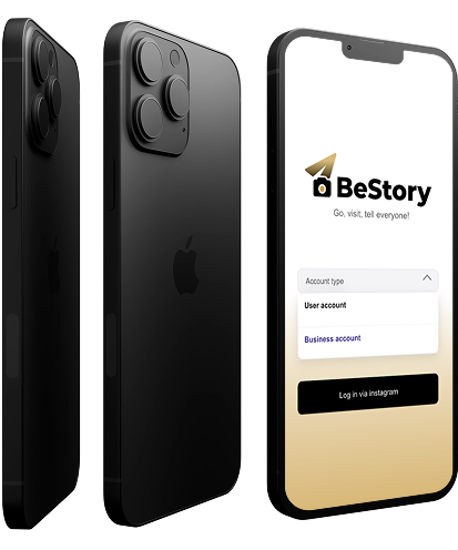 BeStory App Mockup